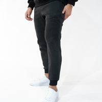 Black Trackpants " Moving In Silence " Collection