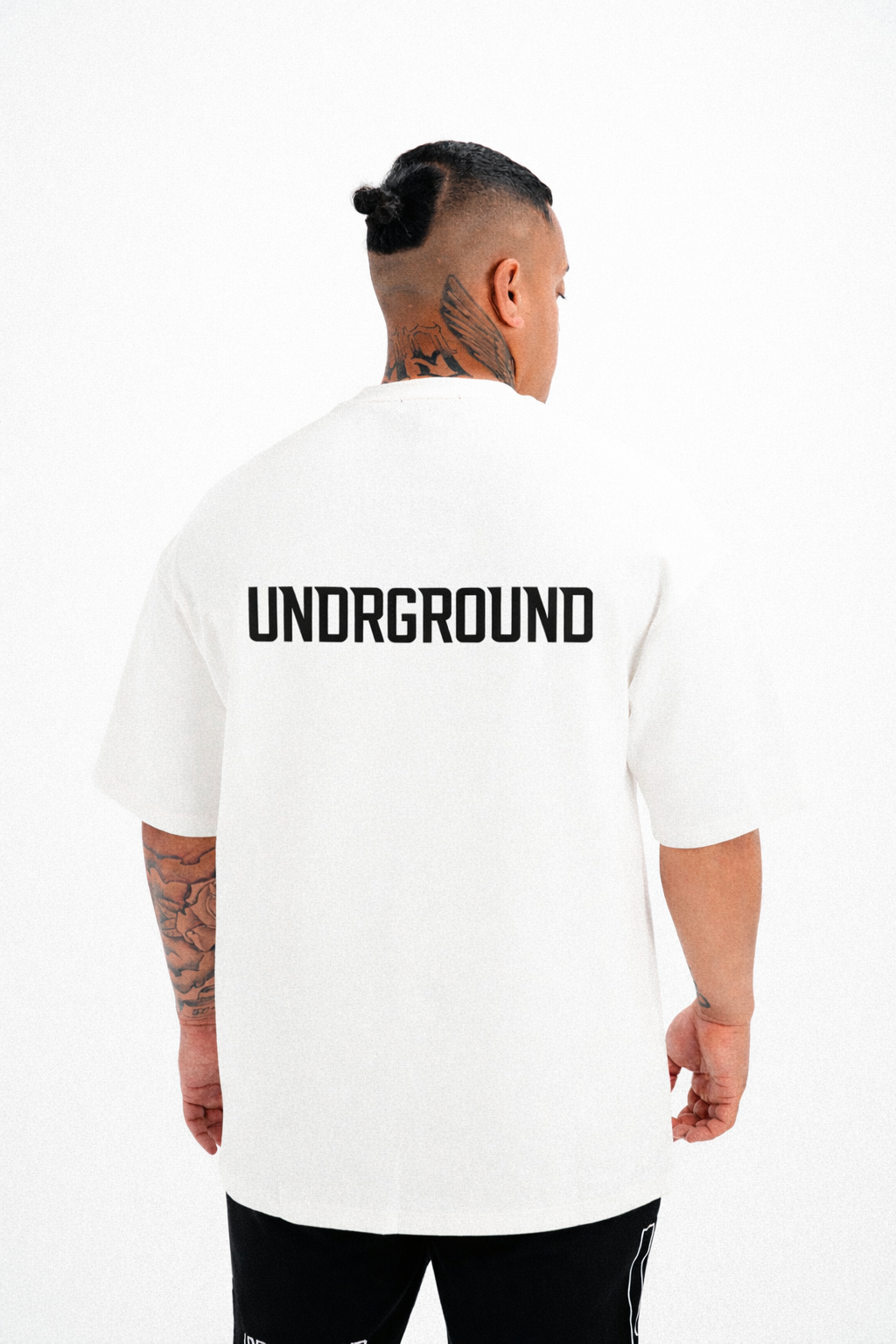 ORIGIN TEE - (WHITE/BLACK)