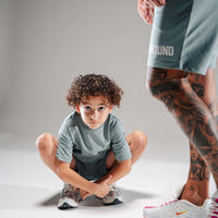 Lil Legends Slate Blue Shorts