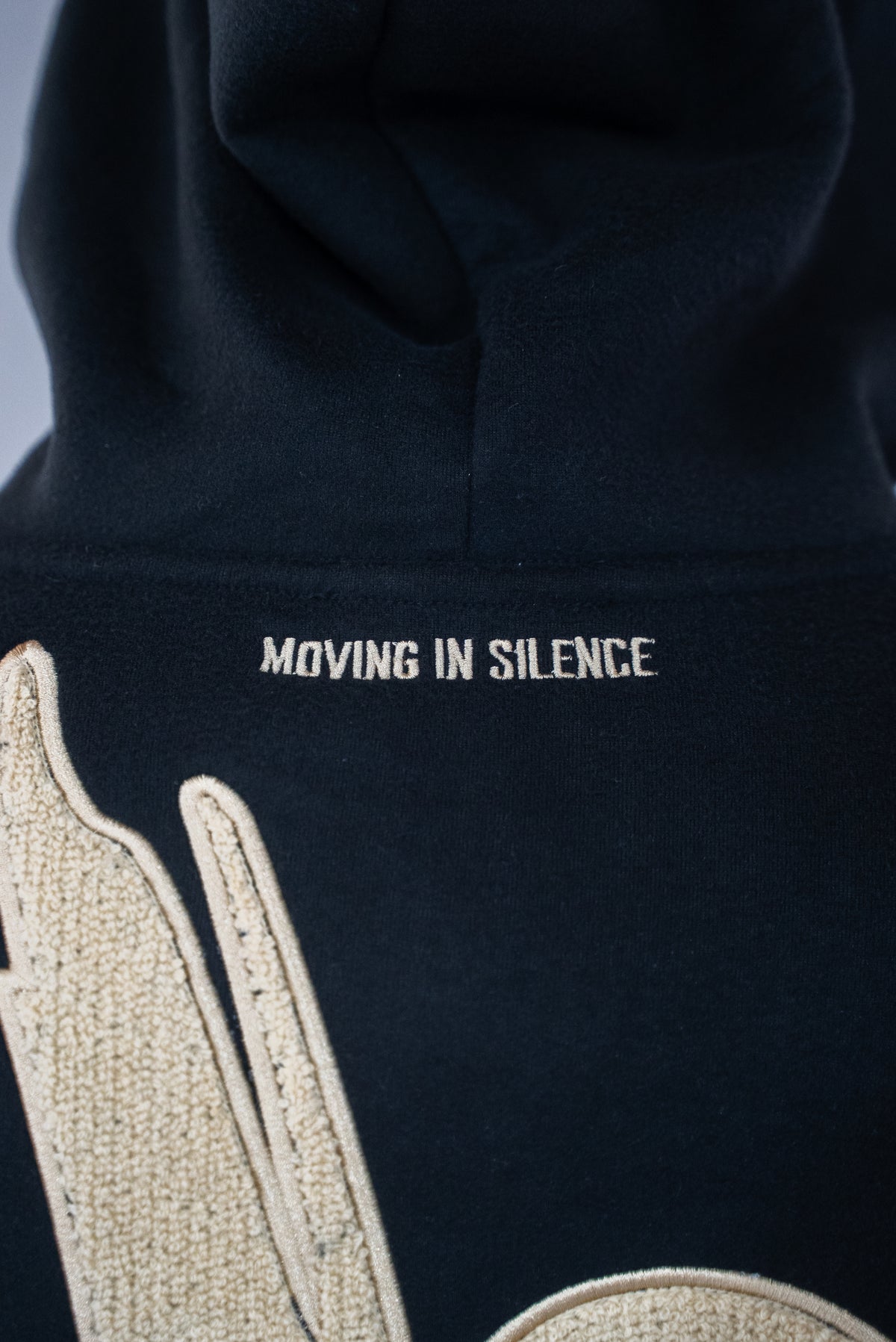 Black & Tan Hoodie ' Moving In Silence" Collection