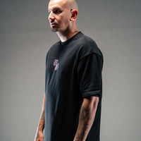 Ol' English Reload Tee (Black/Lilac)