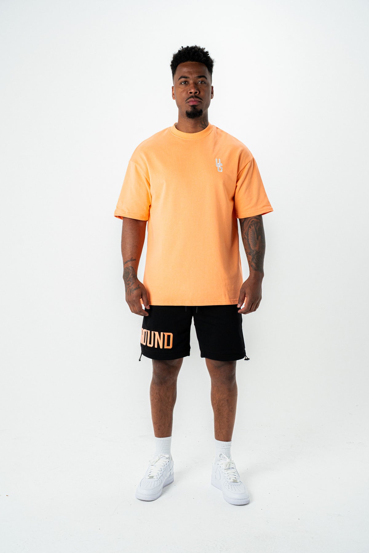 EMPIRE SHORTS- (BLACK/OMBRE)