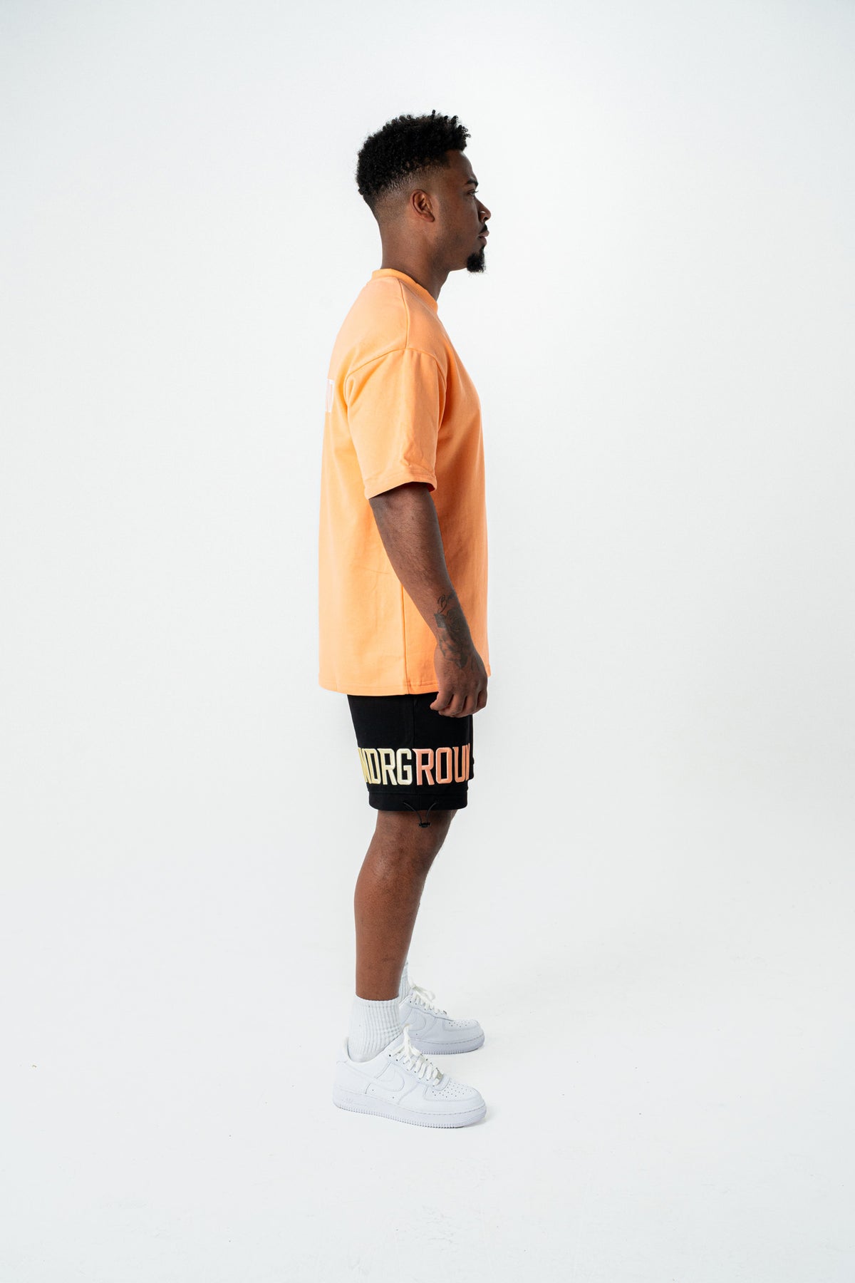 EMPIRE SHORTS- (BLACK/OMBRE)