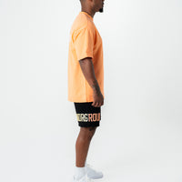 Empire Street Shorts- Black/Ombre