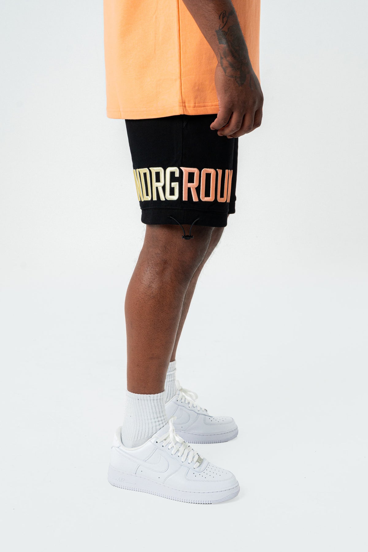EMPIRE SHORTS- (BLACK/OMBRE)