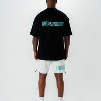 EMPIRE STREET TEE BLACK/TIFFANY