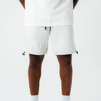 Empire Street Shorts- Grey/White