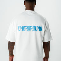 Empire Street Tee White/Blue
