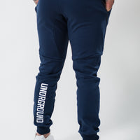 Tapered Trackies x Washed Navy