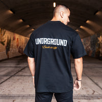 Such Is Life Relaxed Fit Tee x Blk/Orange