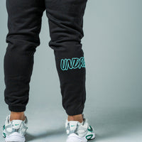 Hype Trackpants Black/Tiffany