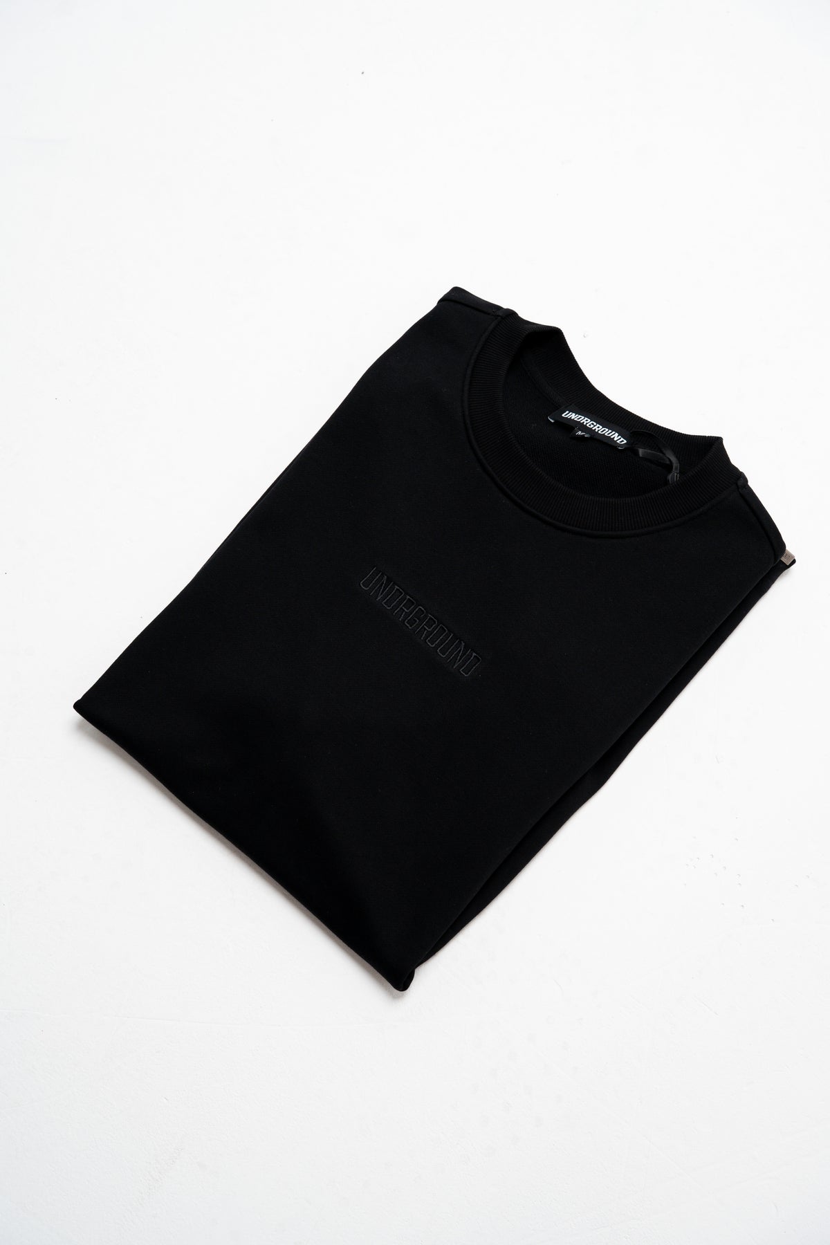 CODE OF SILENCE TEE- (BLACK/TIFFANY)