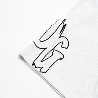 CODE OF SILENCE SHORTS - WHITE MARL