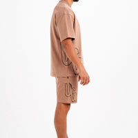 CODE OF SILENCE SHORTS - ESPRESSO