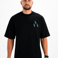 MI VIDA LOCA TEE (BLACK/TIFFANY)