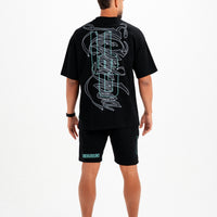 MI VIDA LOCA TEE (BLACK/TIFFANY)