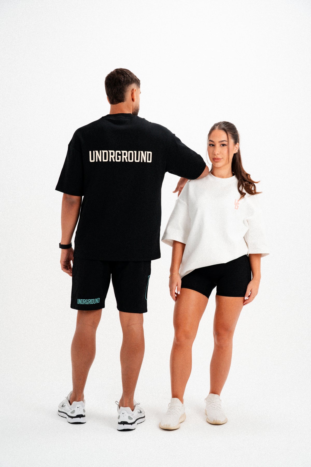 ORIGIN TEE - (BLACK/CREAM)