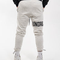 Grey 3D Embroidered Trackpants