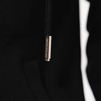 Black 3D Embroidered Trackpants