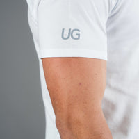 Fitted Tee White/Grey