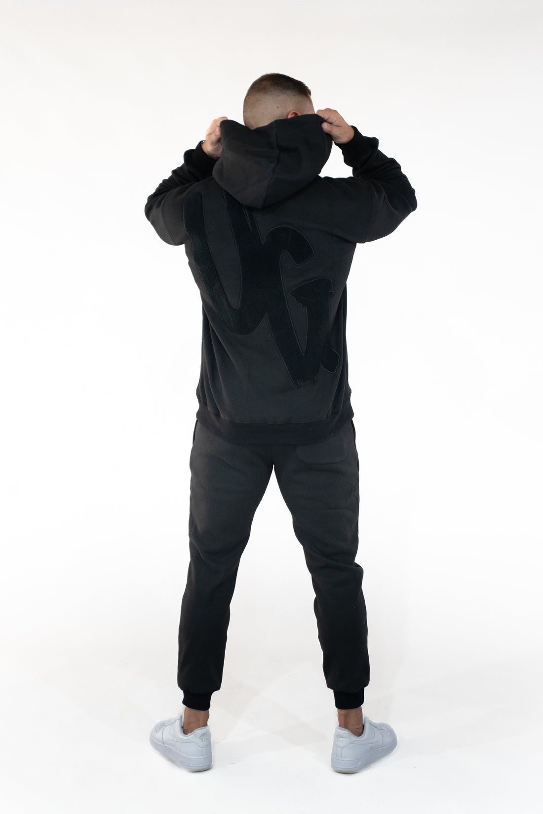 Black Hoodie "Moving In Silence" Collection