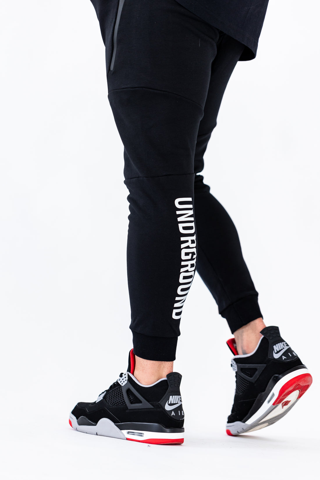 Tapered Joggers x Black