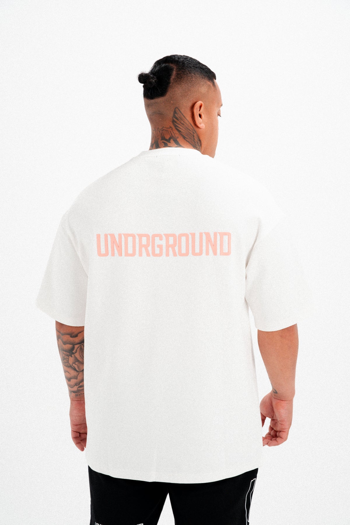 THE ORIGIN TEE (WHITE/ROSE)