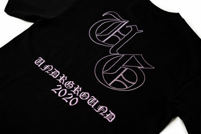 Ol' English Reload Tee (Black/Lilac)