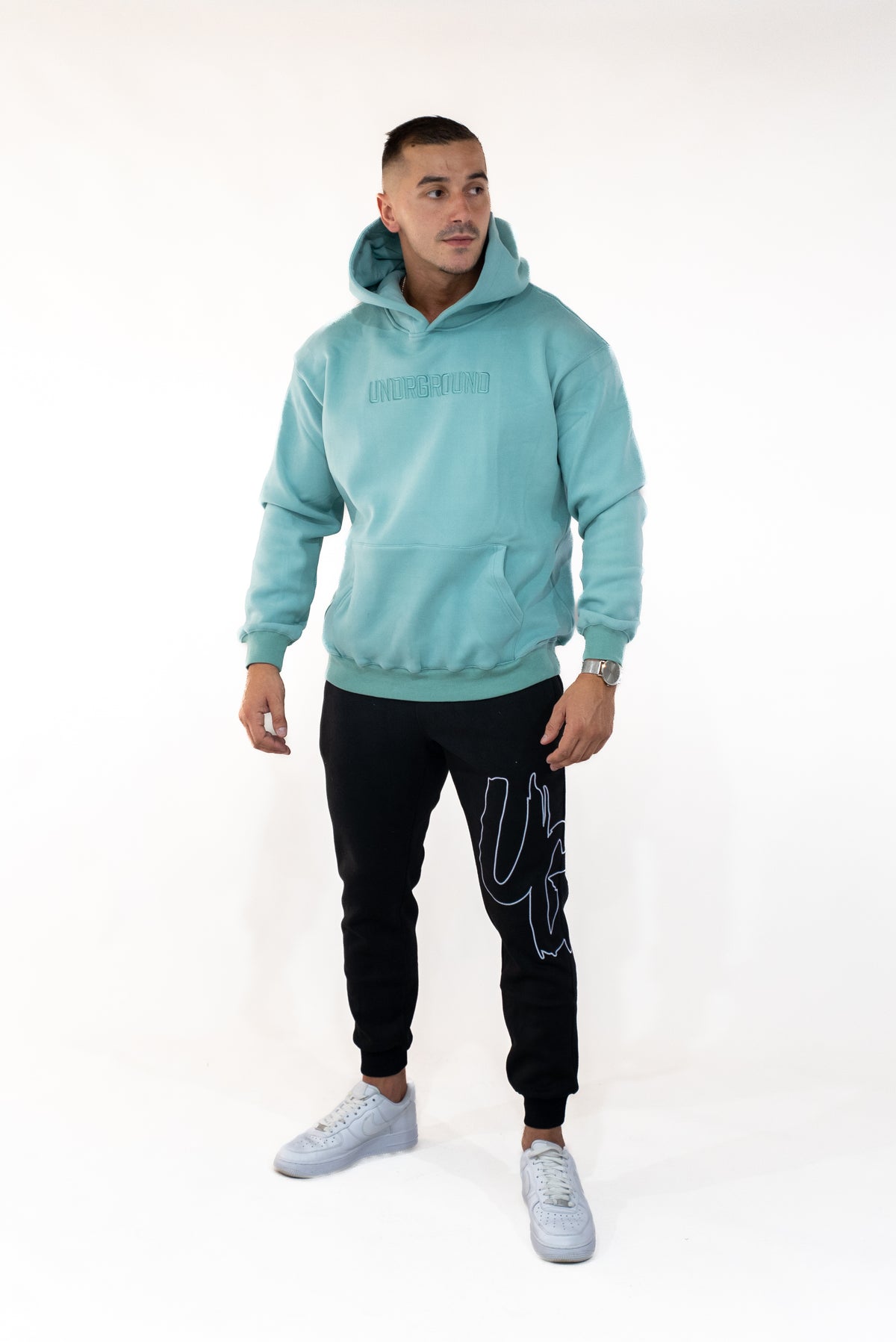 Blue Steel Hoodie " Moving In Silence " Collection