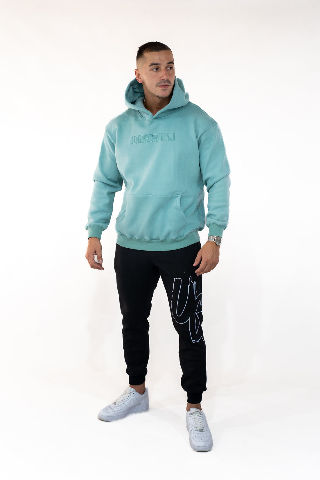 Blue Steel Hoodie " Moving In Silence " Collection