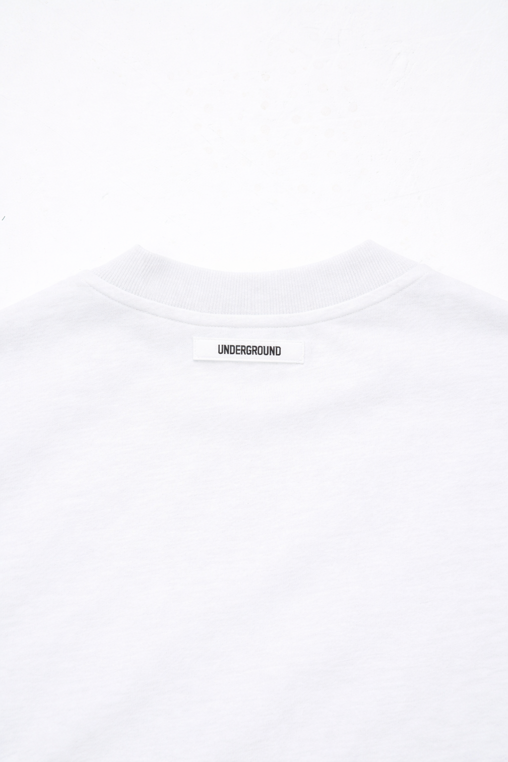 CODE OF SILENCE TEE- (WHITE/CLOUD BLUE)