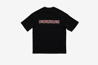 ORIGIN TEE - (BLACK/ROSE)