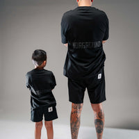 Lil Legends Jet Black Shorts