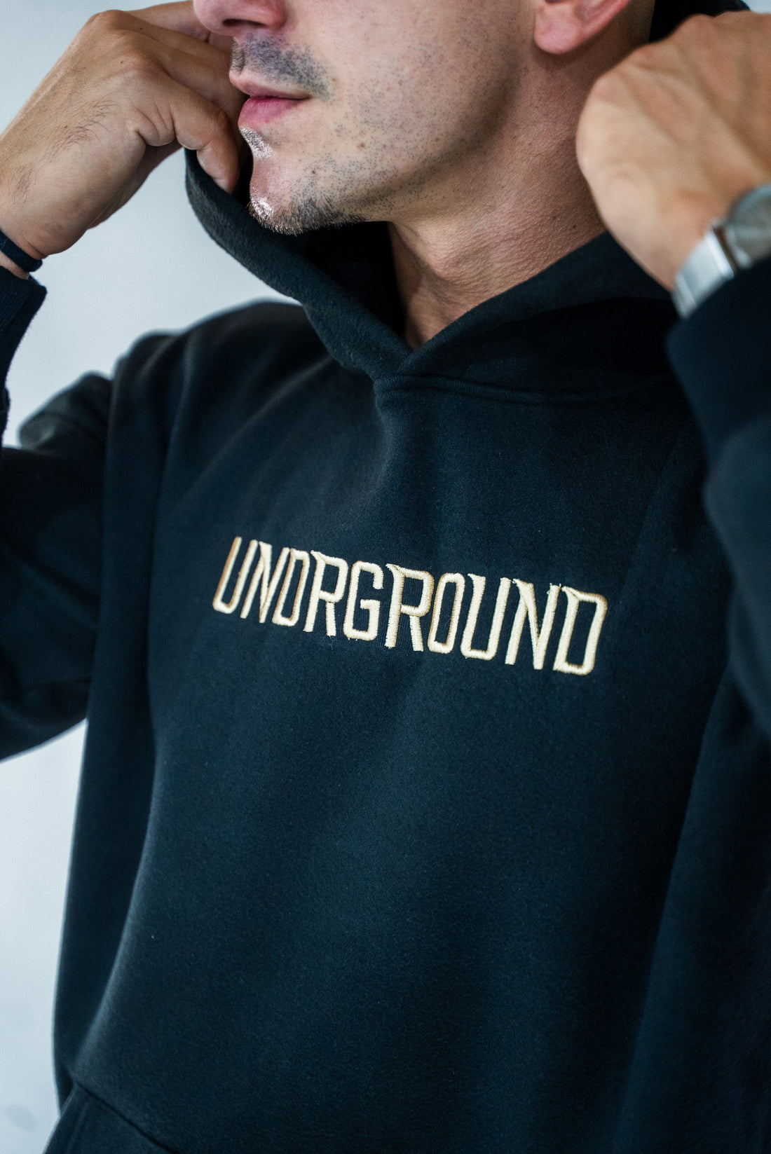 Black & Tan Hoodie &