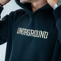Black & Tan Hoodie ' Moving In Silence" Collection