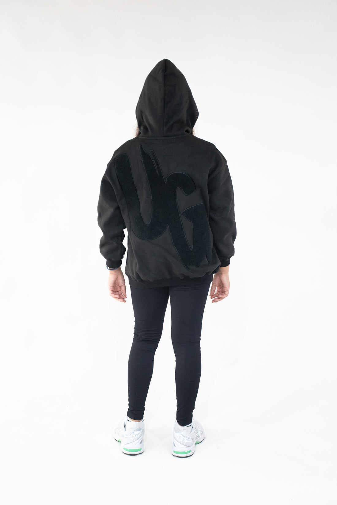 Kids Black " Moving In Silence " Hoodie