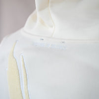 Cream/Off White Hoodie " Moving In Silence " Collection