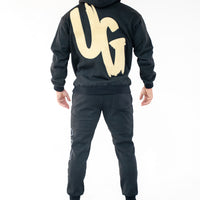 Black/White Trackpants " Moving In Silence " Collection