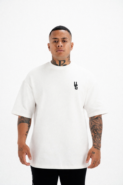 ORIGIN TEE - (WHITE/BLACK)