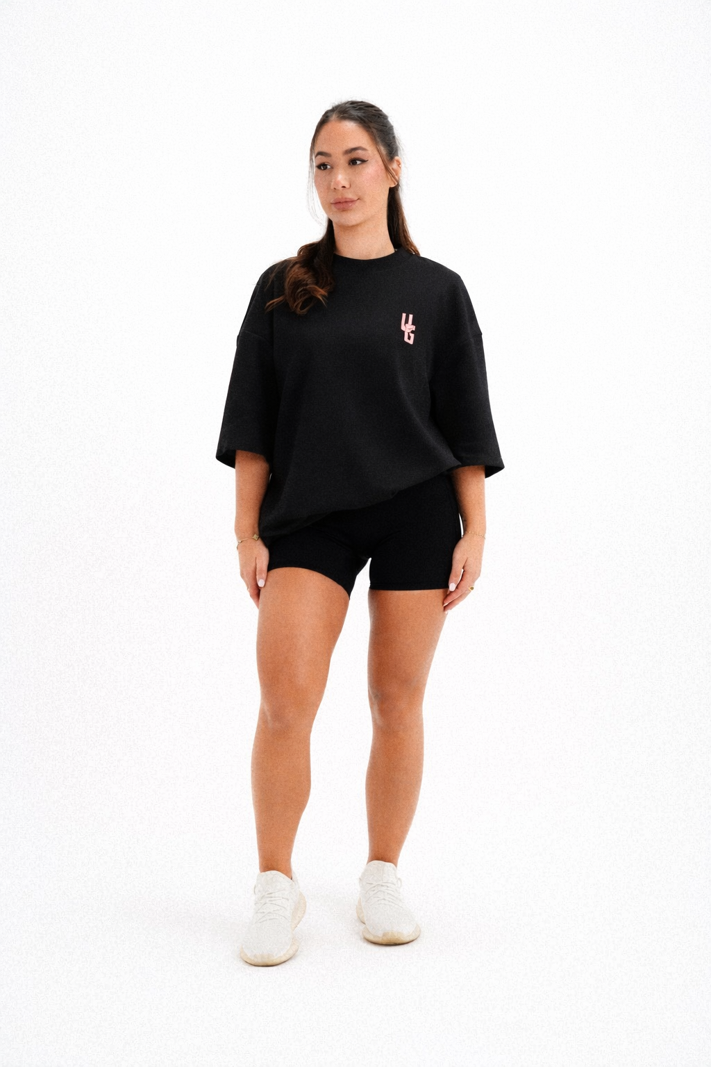 ORIGIN TEE - (BLACK/ROSE)
