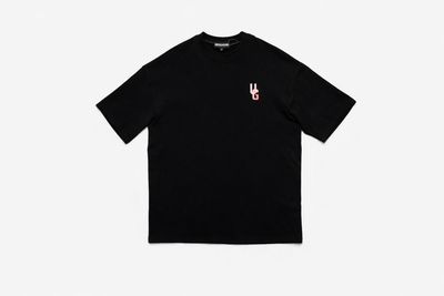 ORIGIN TEE - (BLACK/ROSE)