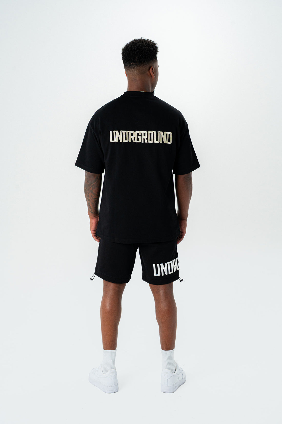 Empire Street Shorts- Black/White