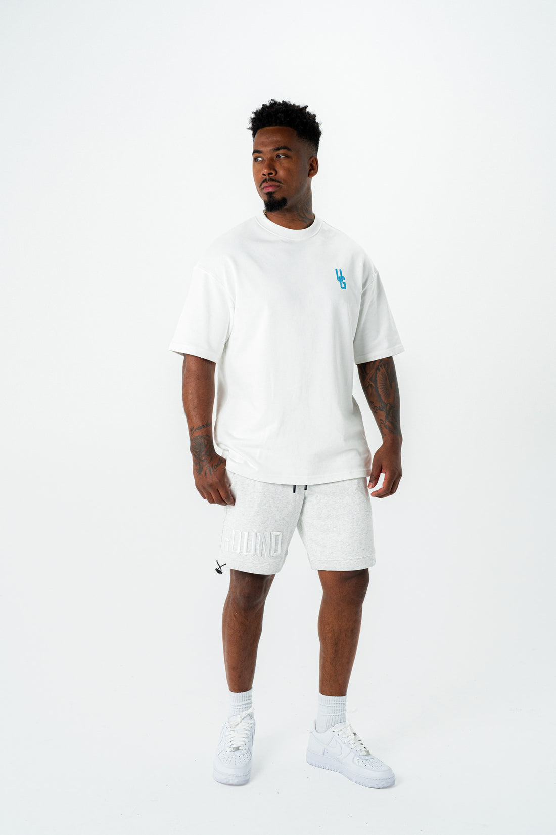 Empire Street Tee White/Blue