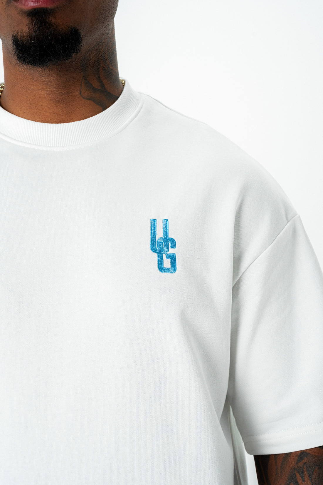 Empire Street Tee White/Blue