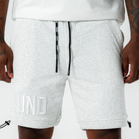Empire Street Shorts- Grey/White