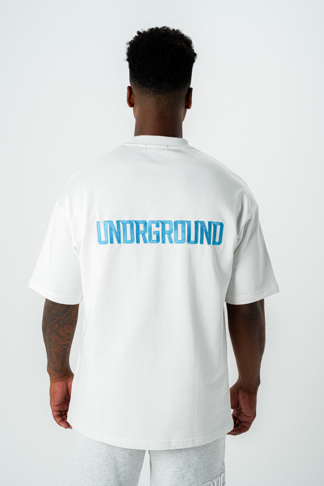 Empire Street Tee White/Blue