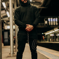 Black Hoodie "Moving In Silence" Collection