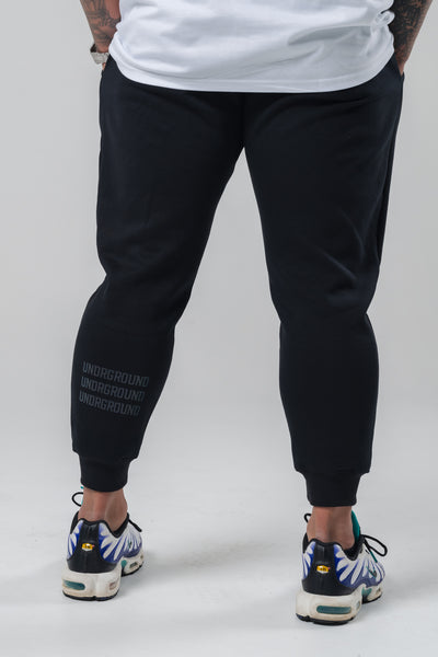 Reflective Tapered Joggers
