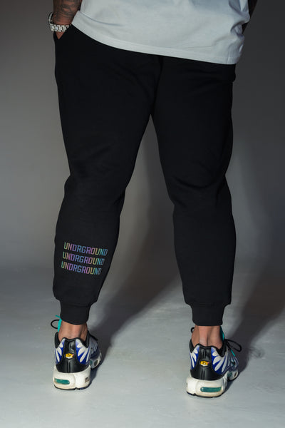Reflective Tapered Joggers