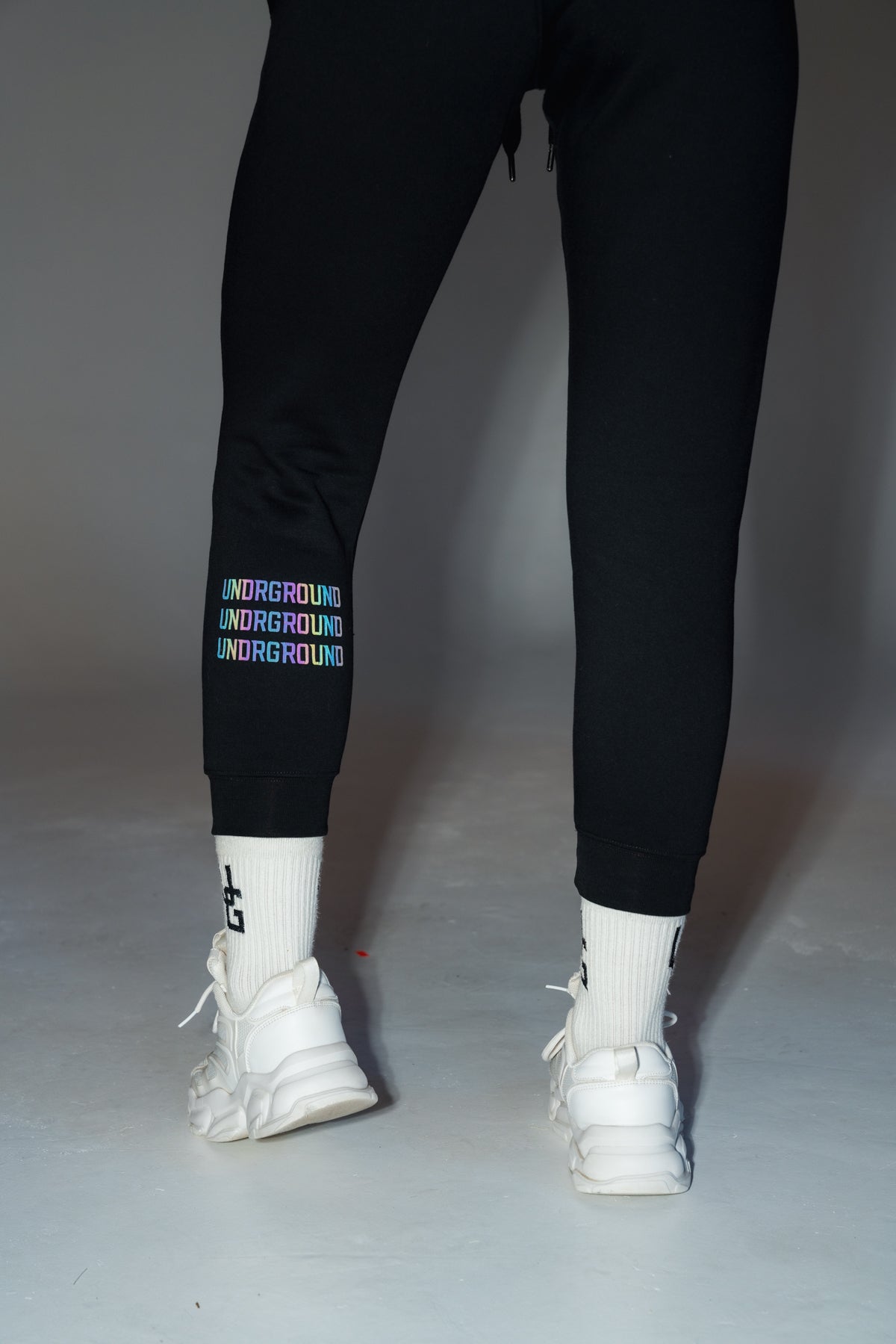 Reflective Tapered Joggers